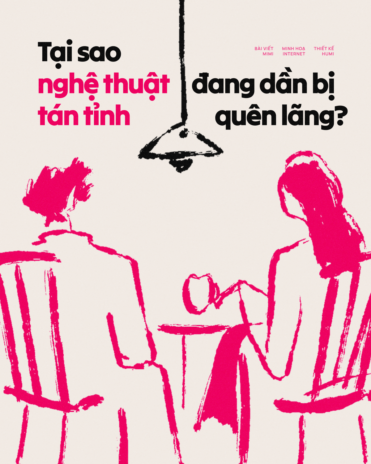 Tại sao nghệ thuật tán tỉnh đang dần bị quên lãng?