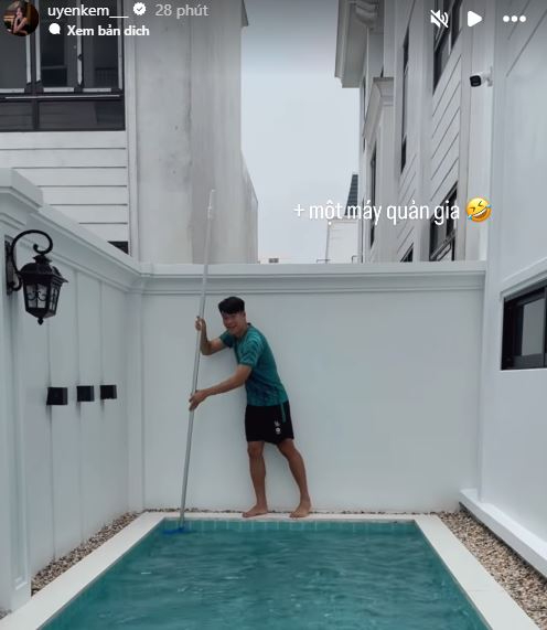 Tổ ấm của gia đình Tố Uyên - Thành Chung ở Hà Nội. Ảnh: FBNV.