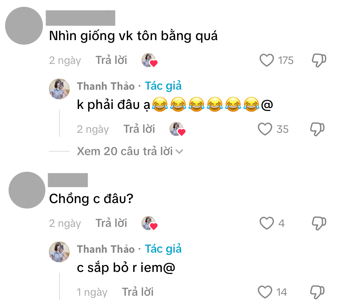 Bình luận của Thanh Thảo (Ảnh chụp màn hình)