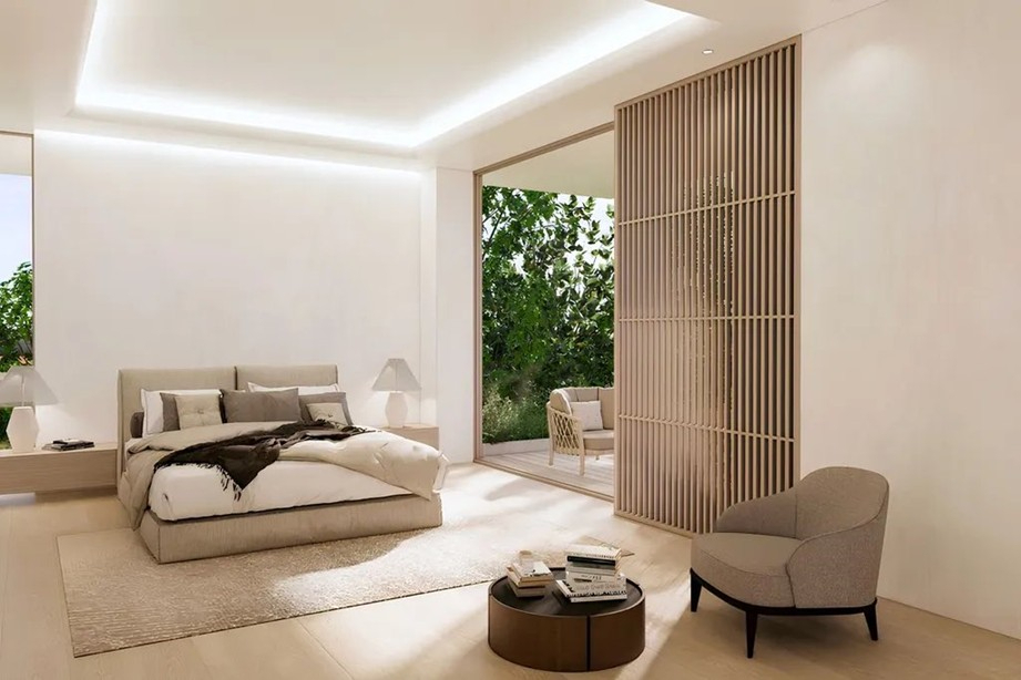 Căn hộ nằm trong khu phức hợp L’ARBRE 27 - là một trong những không gian sống dành cho giới siêu giàu Hàn Quốc