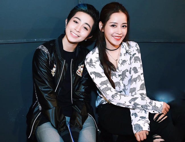 Từ năm 2014, Chi Pu và Gil Lê trở thành cặp đôi được chú ý trong showbiz Việt. Ảnh: Tổng hợp