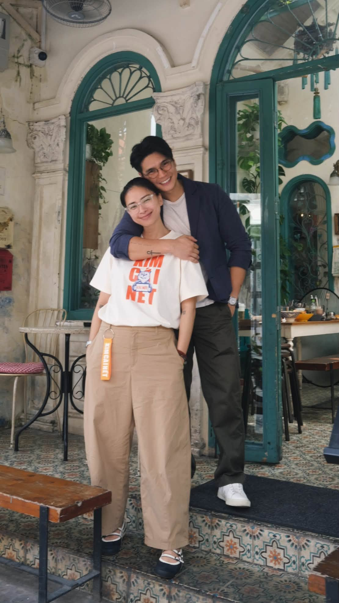 Ngô Thanh Vân và Huy Trần
