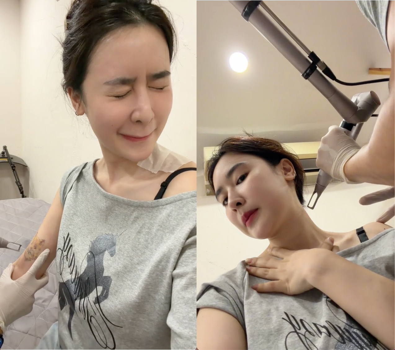 Lý do người đẹp từ bỏ vết mực là do hối hận khi hình xăm làm ảnh hưởng đến hình ảnh, công việc.