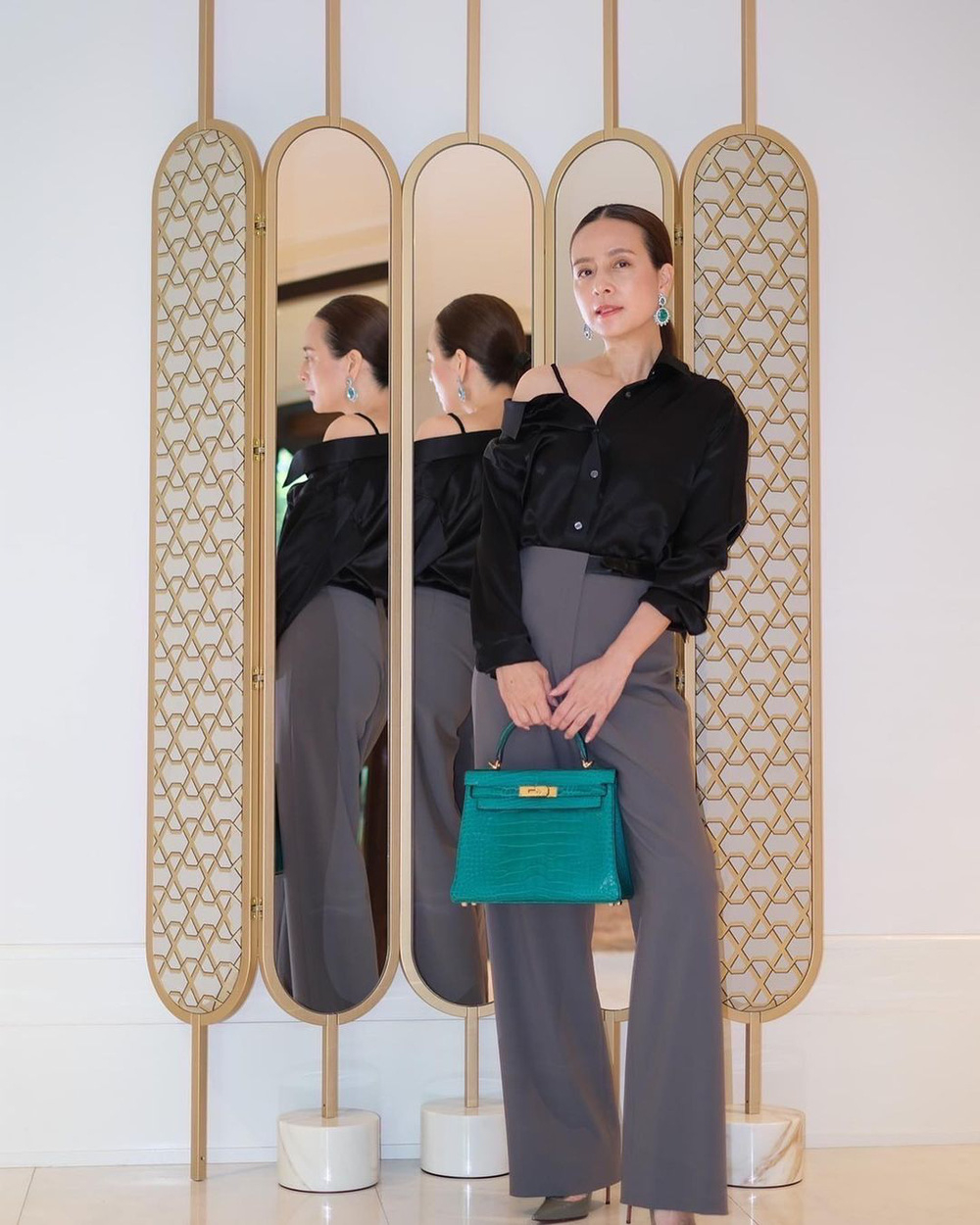 Trượt cup rồi, nữ tỷ phú bóng đá lại về bán Hermès cho cả Thái Lan thôi!