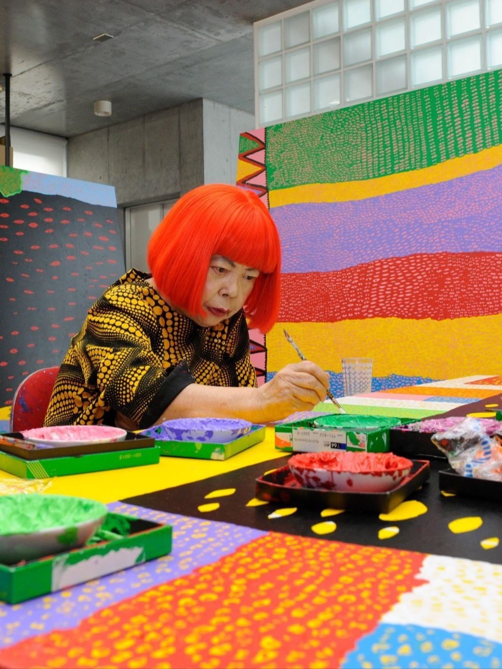 Những tác phẩm của Yayoi Kusama vẫn còn mãi với nghệ thuật đương đại.