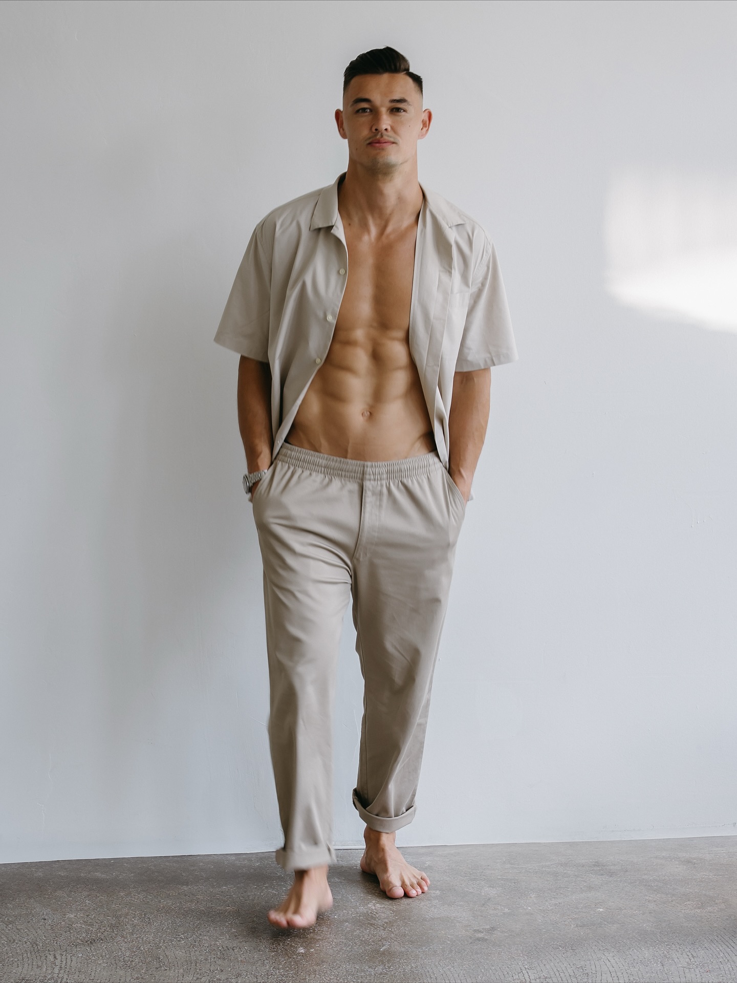 Body nét căng của Lê Giang Patrik