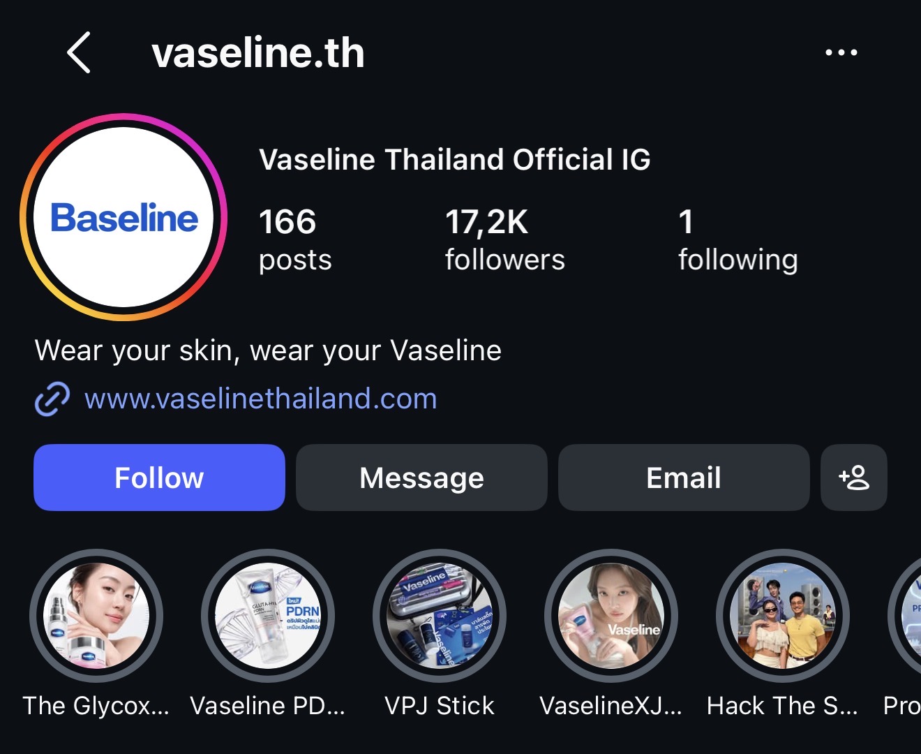 Vaseline Thái Lan