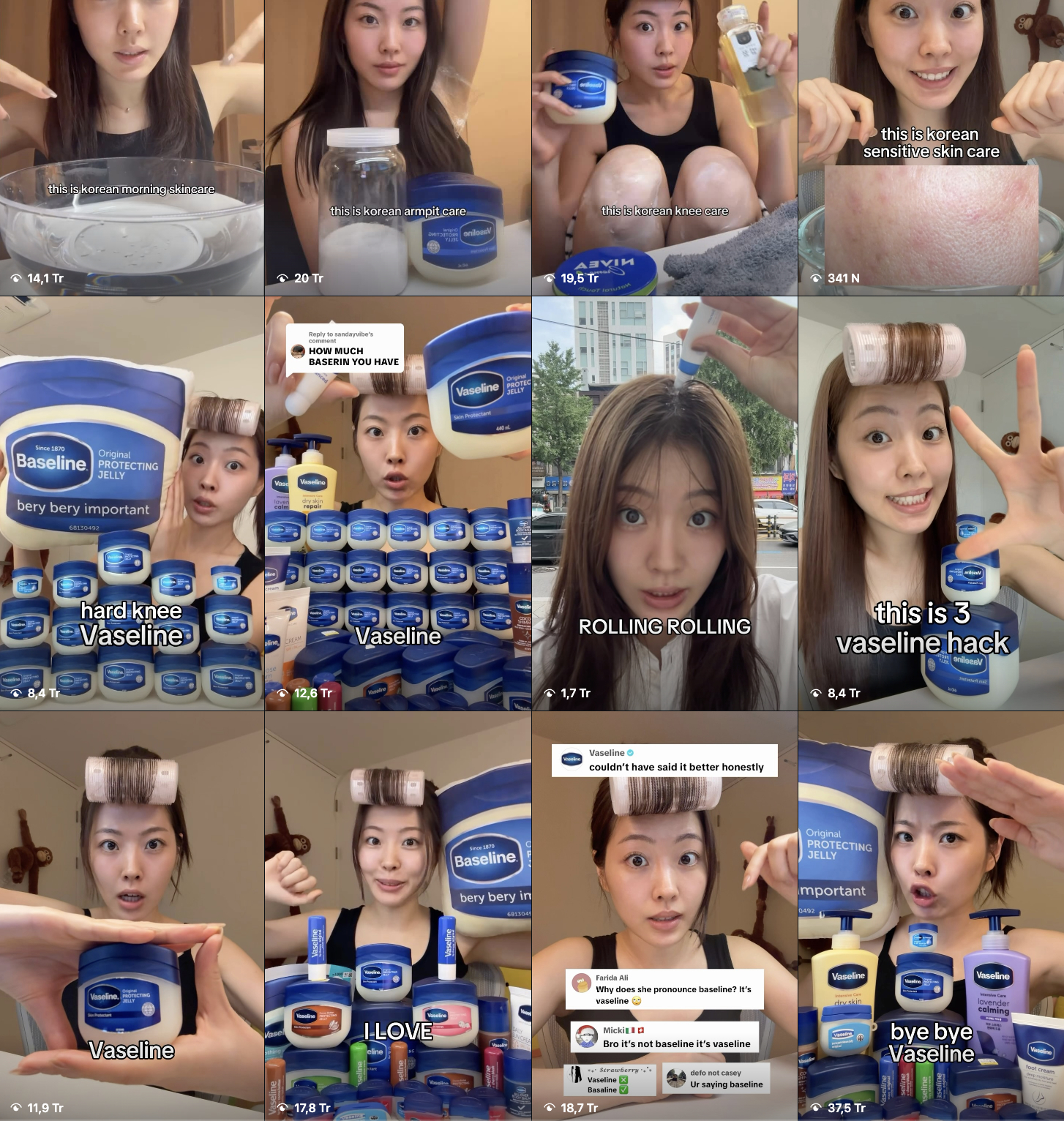 Loạt clip viral của nhà sáng tạo nội dung người Hàn Min Day Lee.