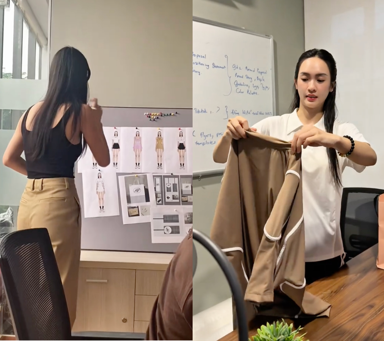 Từ con đường học vấn trái ngành, mối duyên đến với thời trang của Vũ Thuý Quỳnh tiếp tục được nối dài và mở rộng.