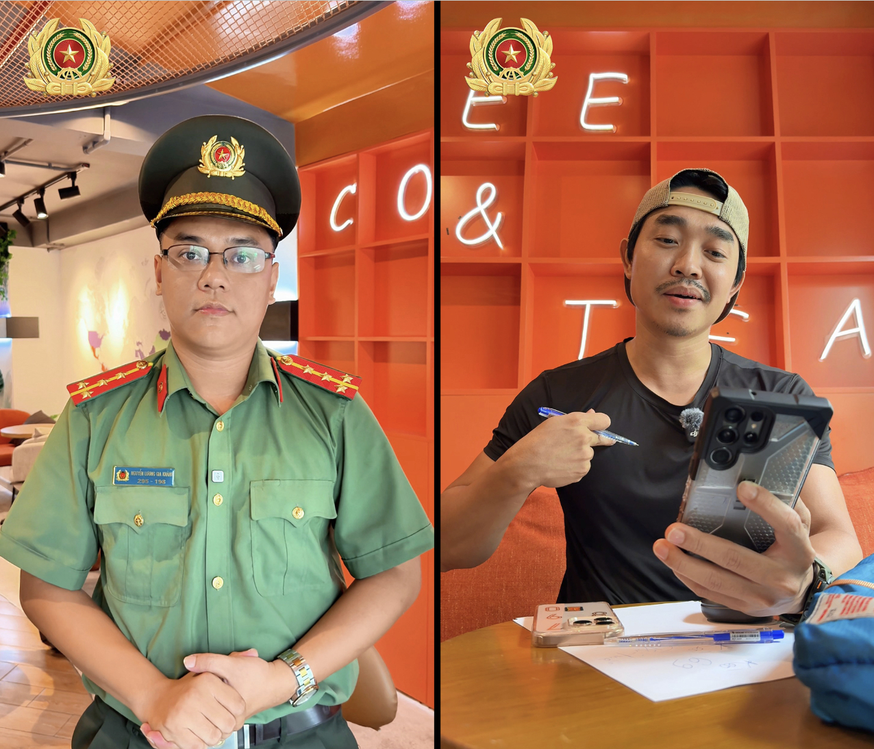 Phòng PA05 Công an TP.HCM đã phối hợp xây dựng một đoạn clip tuyên truyền pháp luật về phòng chống tội phạm cờ bạc trên không gian mạng. Ảnh: CA