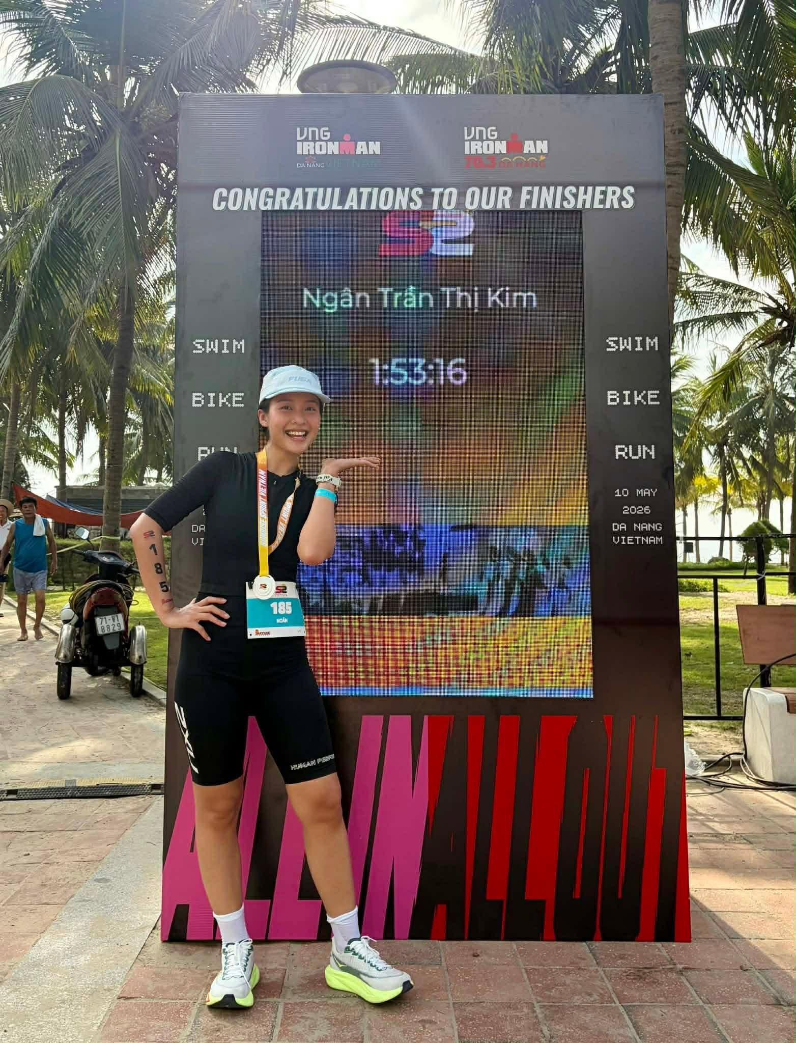 Khả Ngân và Nhan Phúc Vinh: Có công chạy bộ, chạy trail có ngày “được chồng như ý”