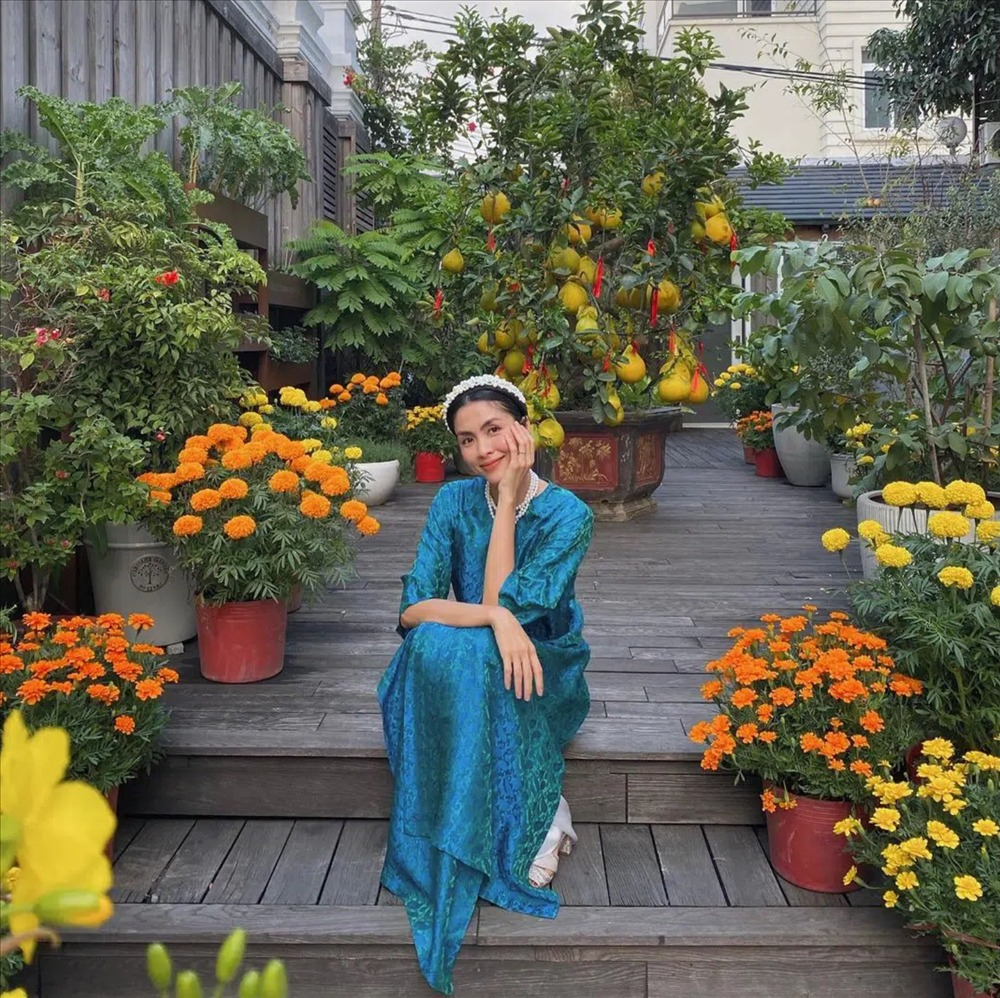Vườn nhà Tăng Thanh Hà