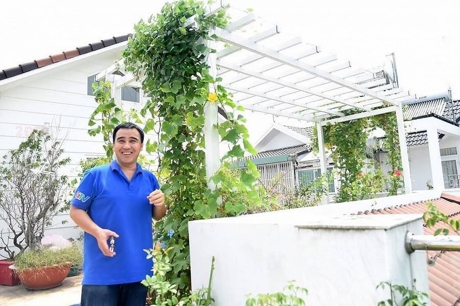 Vườn nhà 500m2 của MC Quyền Linh