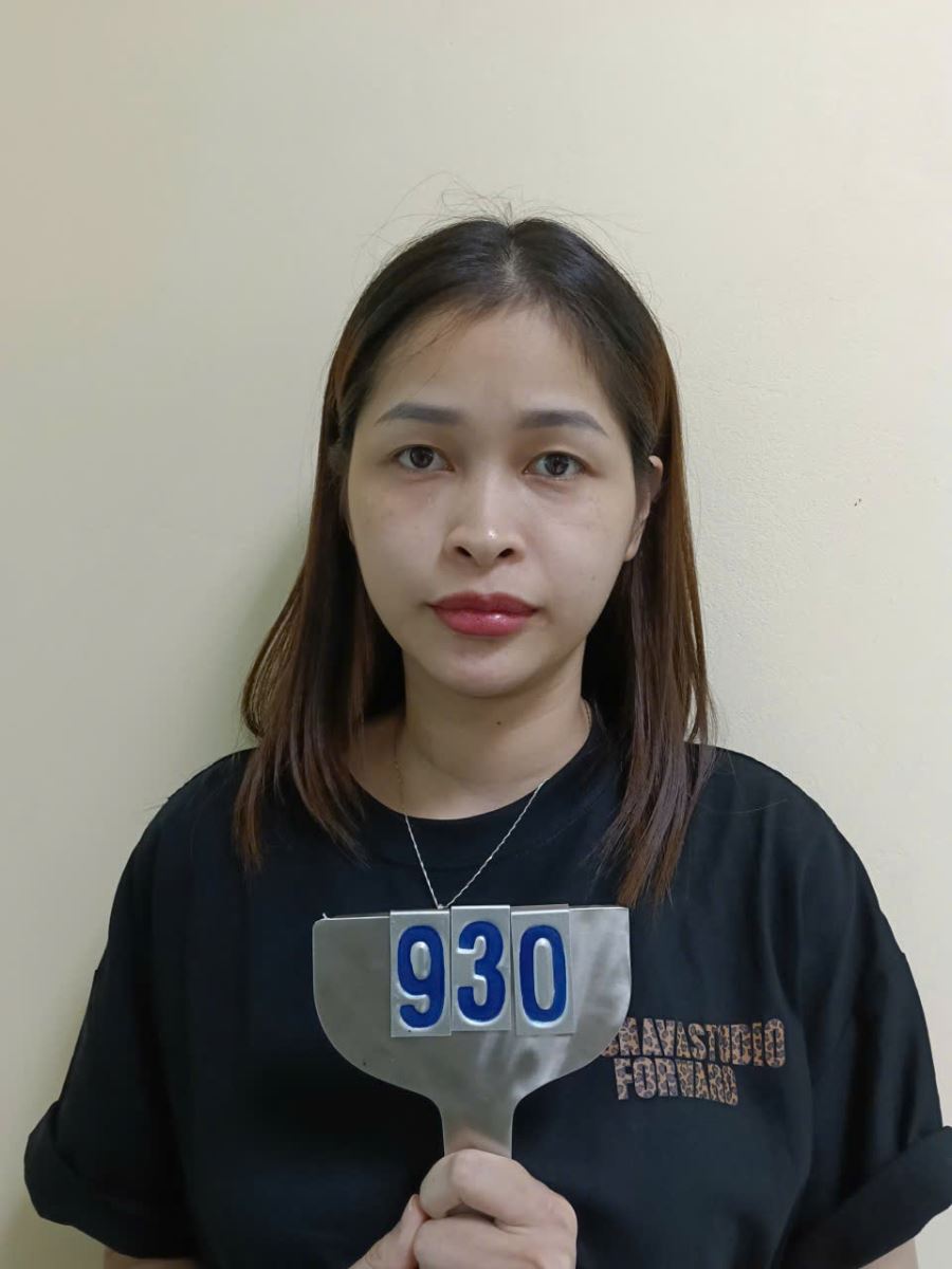Đối tượng Nguyễn Thị Thanh Tâm tại Cơ quan Công an. Ảnh: Công an tỉnh Phú Thọ