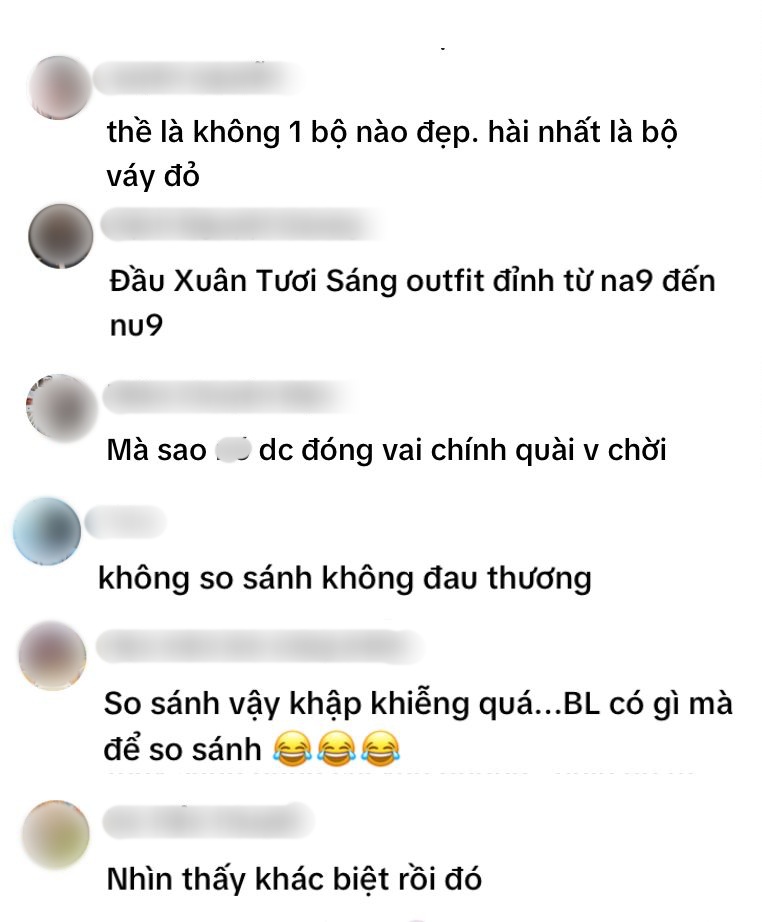 Một số ý kiến của netizen về vai diễn của cả hai. (Nguồn: TikTok)