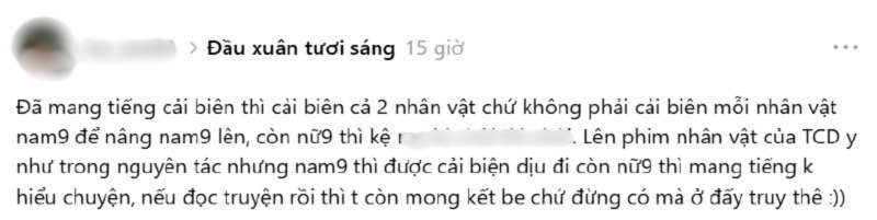 Quá bất công cho nữ chính Đầu Xuân Tươi Sáng: Hào quang dành hết cho nam chính, danh phận có như không