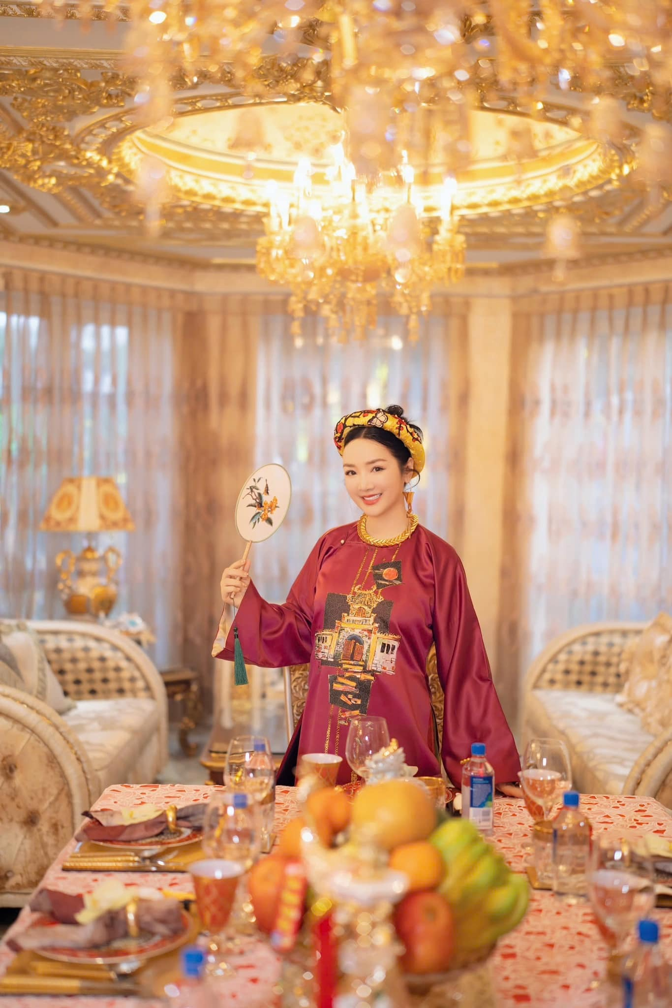 Vườn nhà 200m² của Hoa hậu Giáng My
