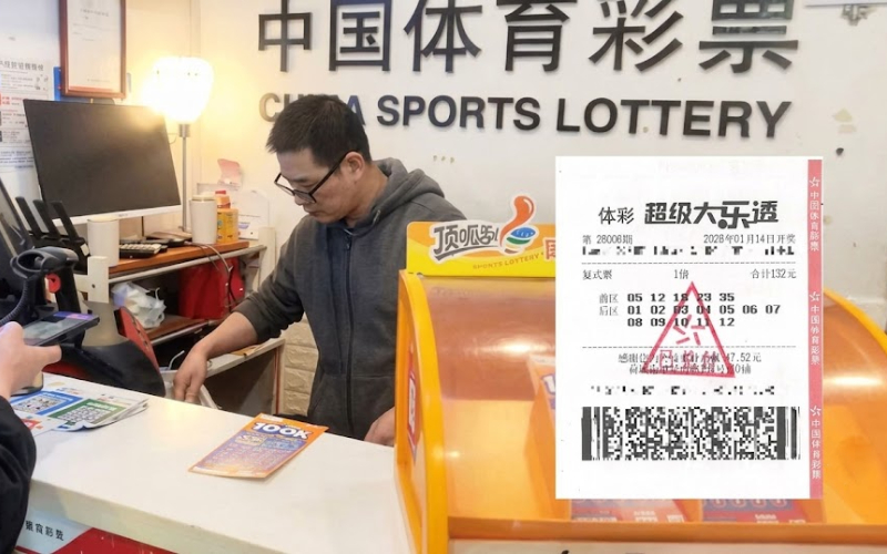 Tờ vé số giúp Wang trúng độc đắc
