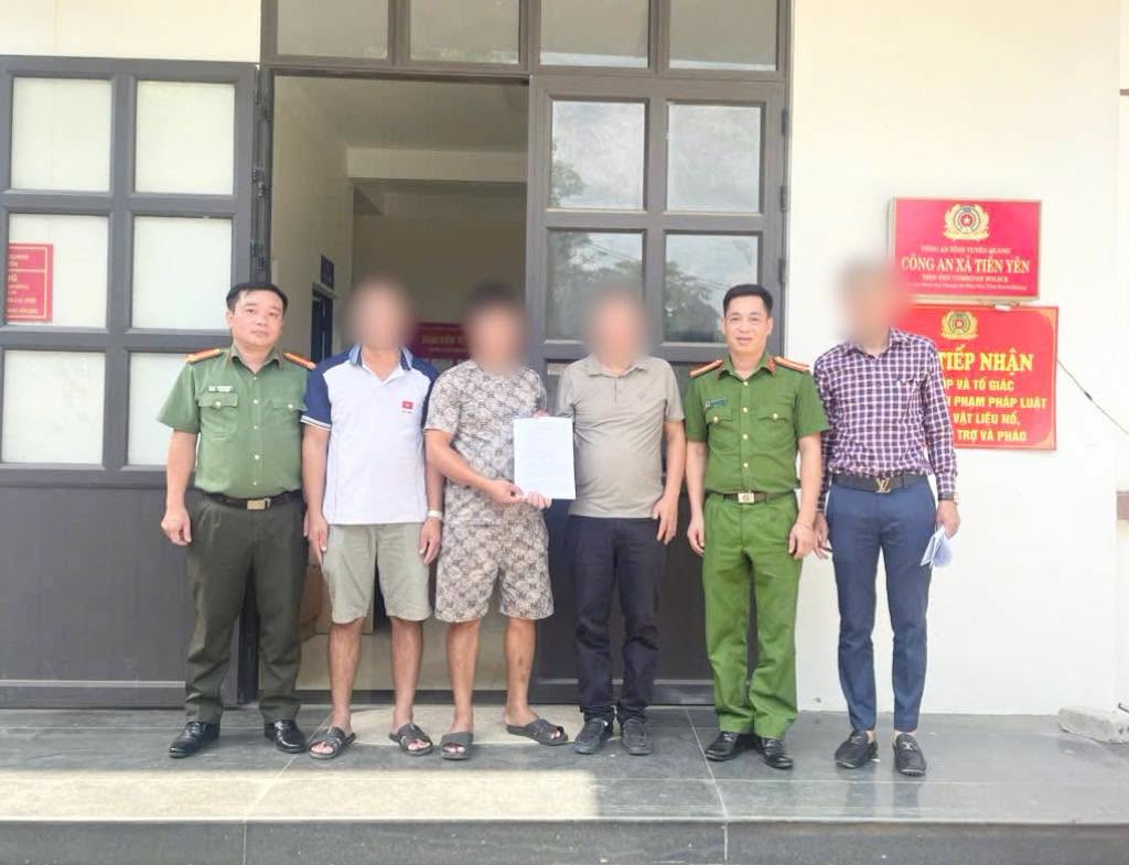 Ảnh: Công an tỉnh Tuyên Quang