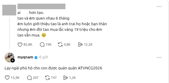 Bình luận của OSAD đang viral trên Threads