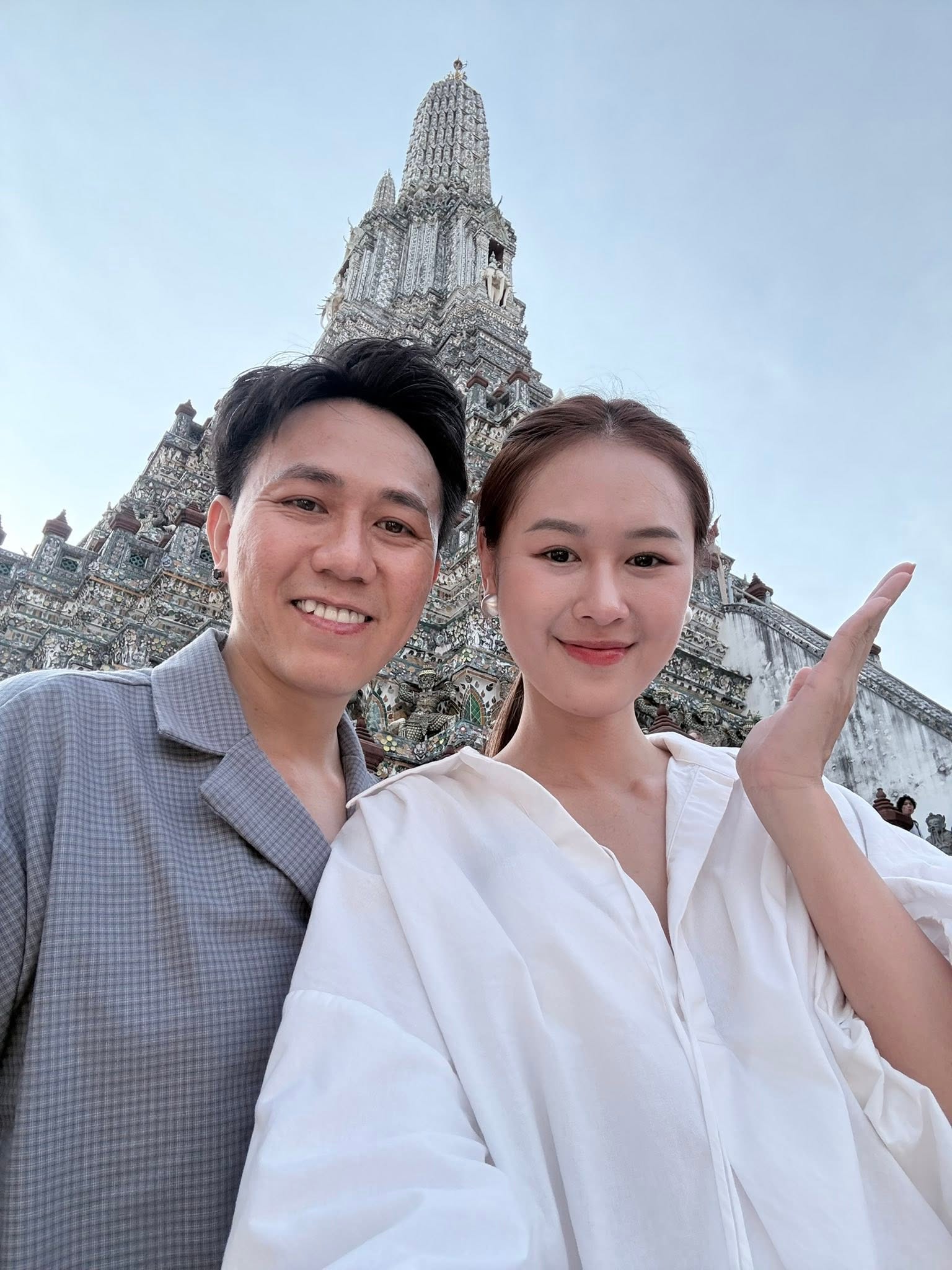 Vợ chồng Anh Đức - Anh Phạm. 