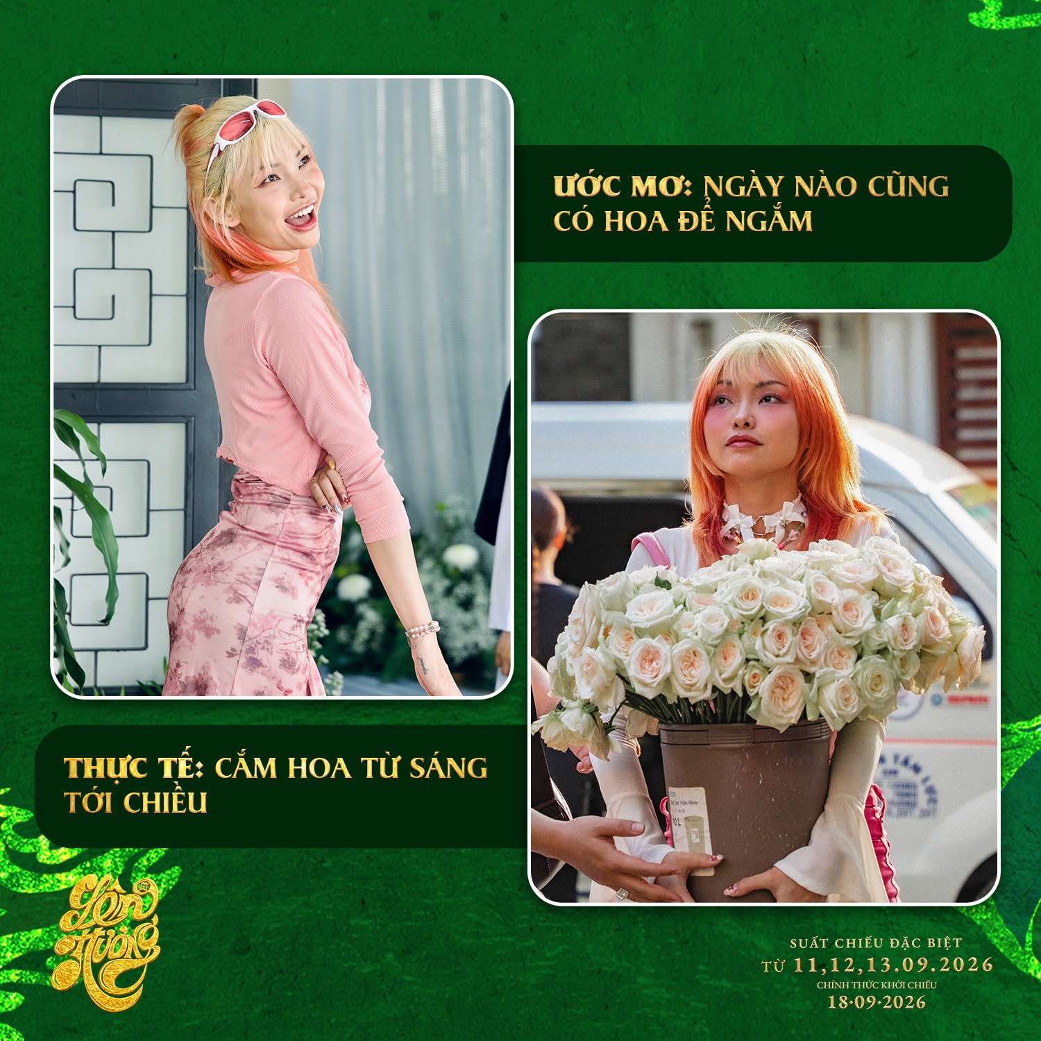 Tạo hình của nữ diễn viên trong phim