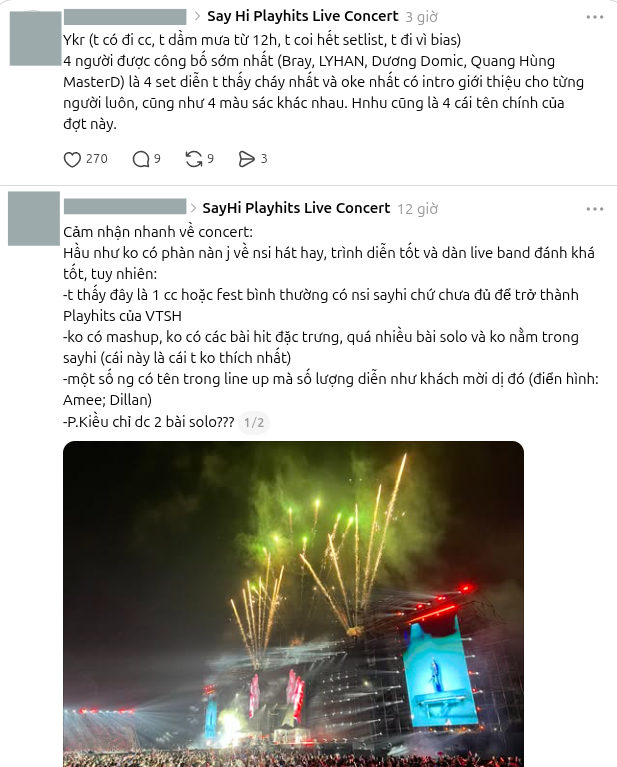 Dù vấp phải nhiều ý kiến trái chiều, Say Hi PlayHits vẫn có những điểm được khán giả ghi nhận