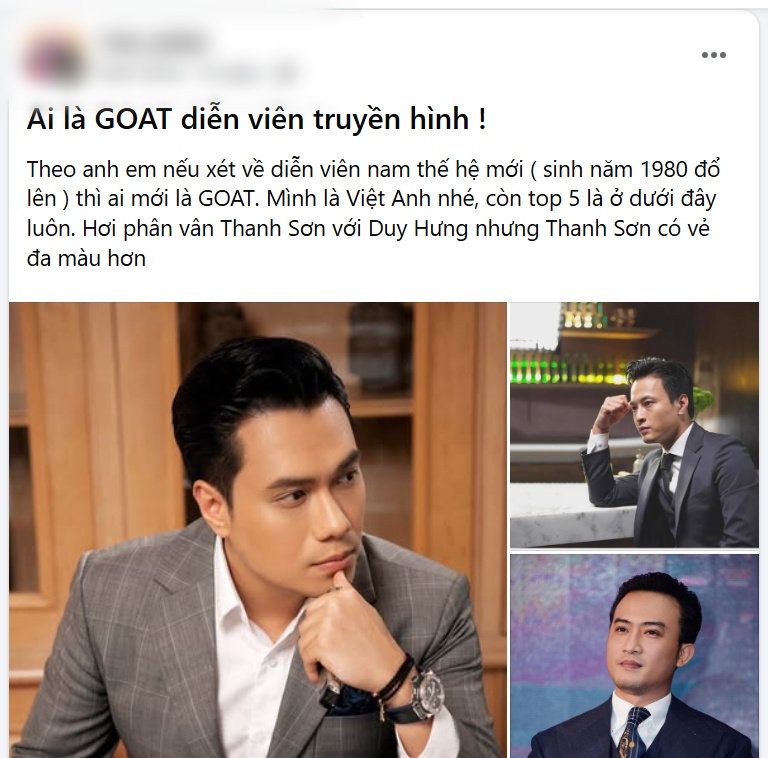 Topic về các diễn viên ấn tượng nhất truyền hình Việt gây chú ý