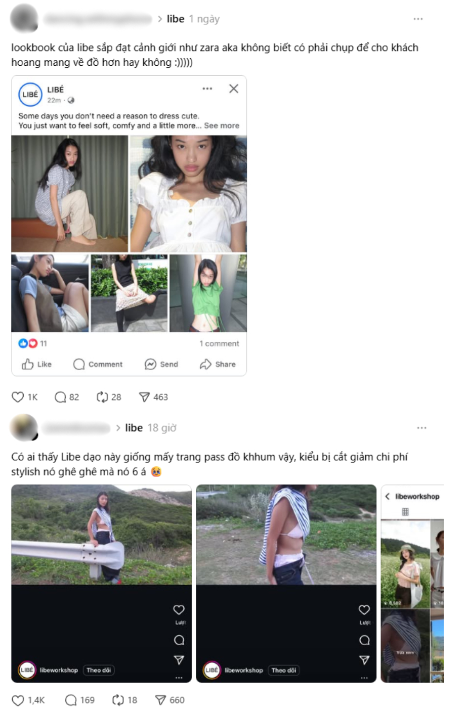 Từ một local brand Việt lão làng, LIBÉ nhiều lần bị fan thất vọng quay lưng khi thẩm mỹ bị đánh giá là đi xuống đáng kể.