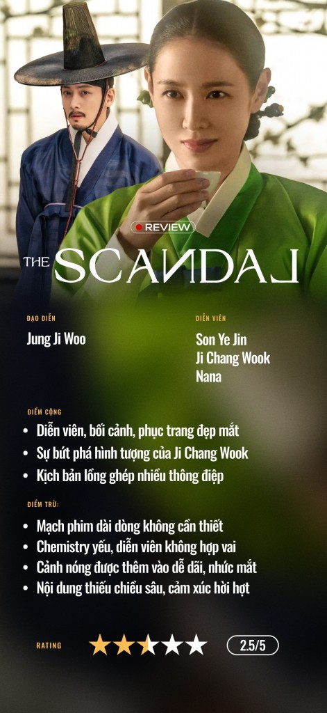The Scandal: Nồi lẩu thập cẩm gắn mác 19+, cảnh nóng vượt mức cho phép 
