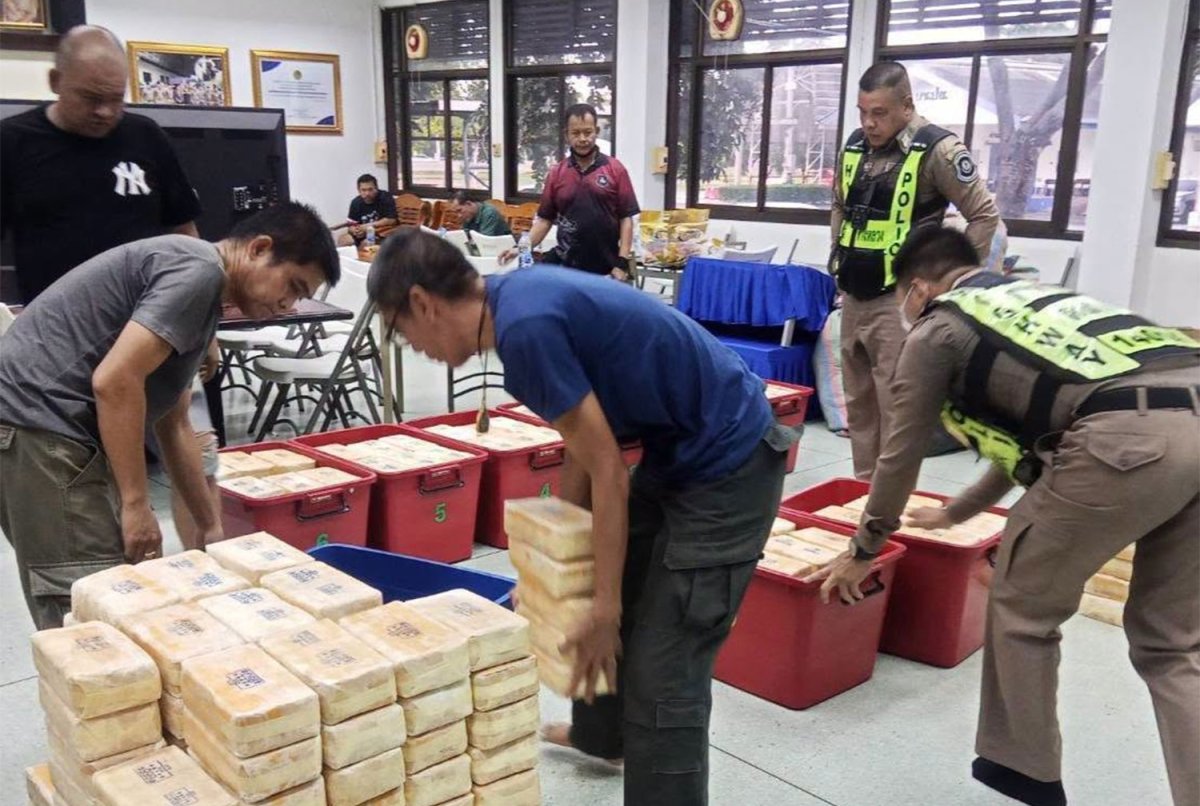 Ảnh: Cảnh sát giao thông Thái Lan