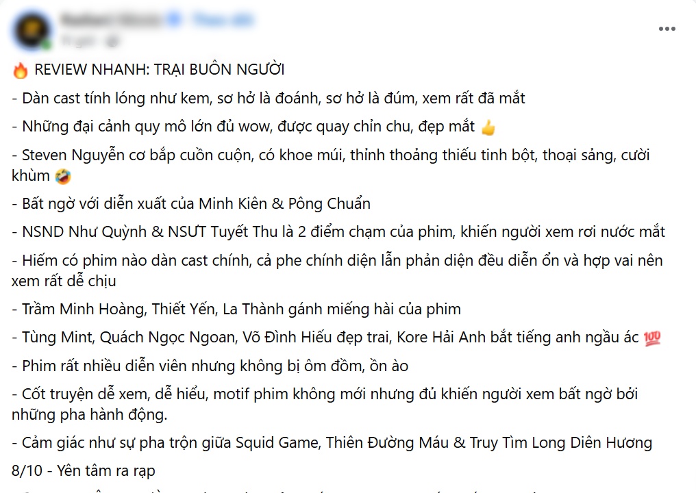 MXH review nóng về phim 18+ Trại Buôn Người: Đánh đấm cực căng, phim sinh tồn là phải thế!