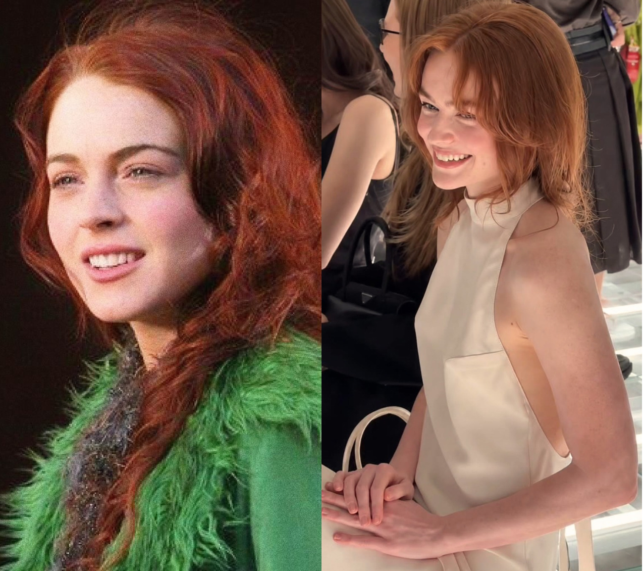 Diện mạo và năng lượng tươi mới của Sadie Sink gợi nhớ đến Lindsay Lohan.