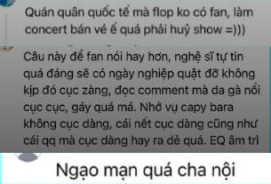 Nhiều bình luận chỉ trích Đức Phúc khi nam ca sĩ