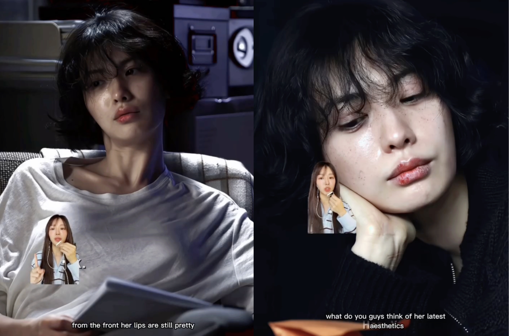 Với kịch bản của Climax, Nana được nhận xét bùng nổ nhan sắc với kiểu tóc và đôi môi sexy, phóng khoáng. 