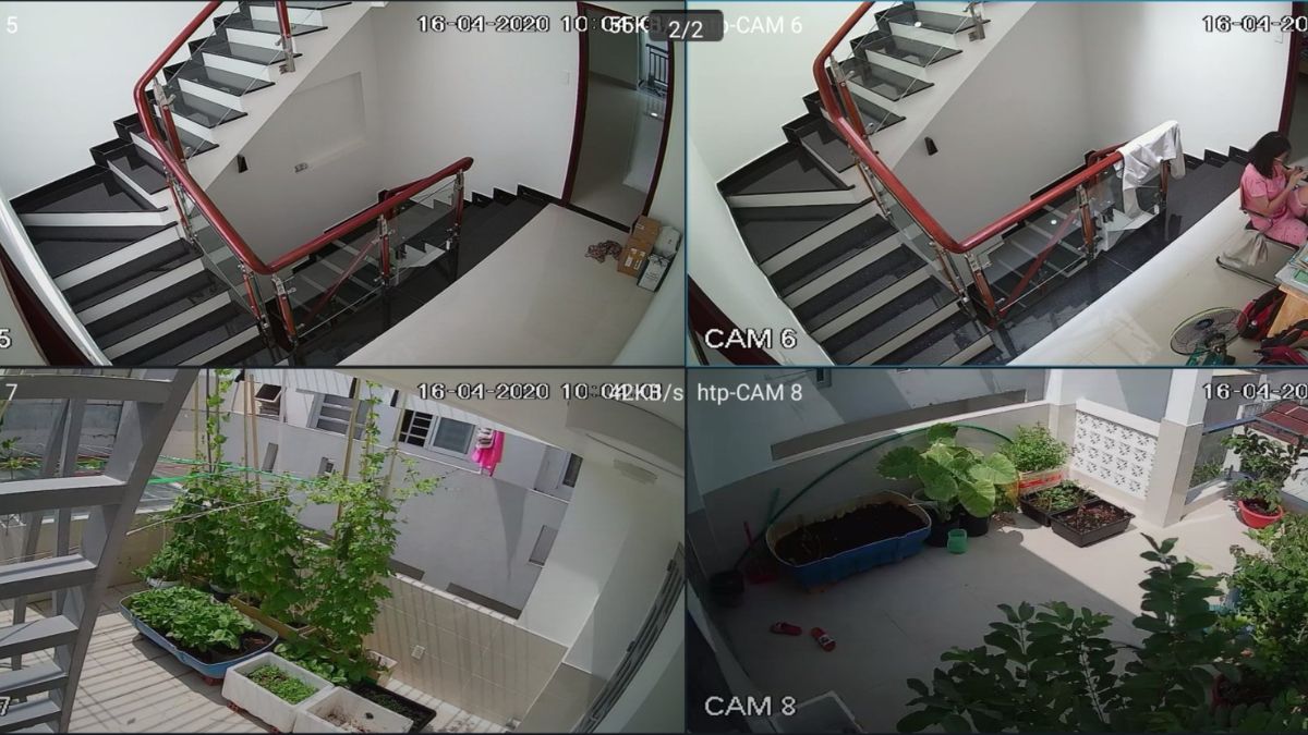 Lời khuyên cho gia đình đang lắp camera ở cầu thang