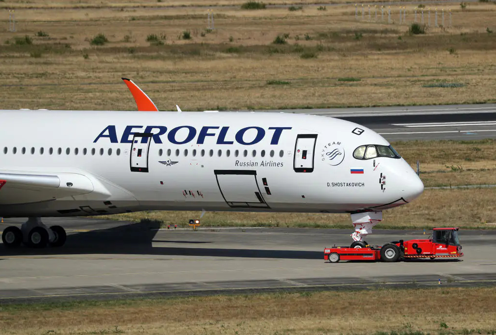 Sự cố xảy ra trên chuyến bay của hãng Aeroflot (Ảnh: JoanValls/Urbanandsport/NurPhoto)