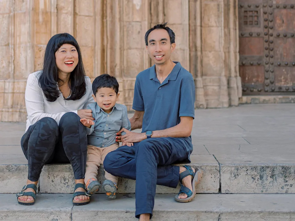 Gia đình Kristy Shen và Bryce Leung
