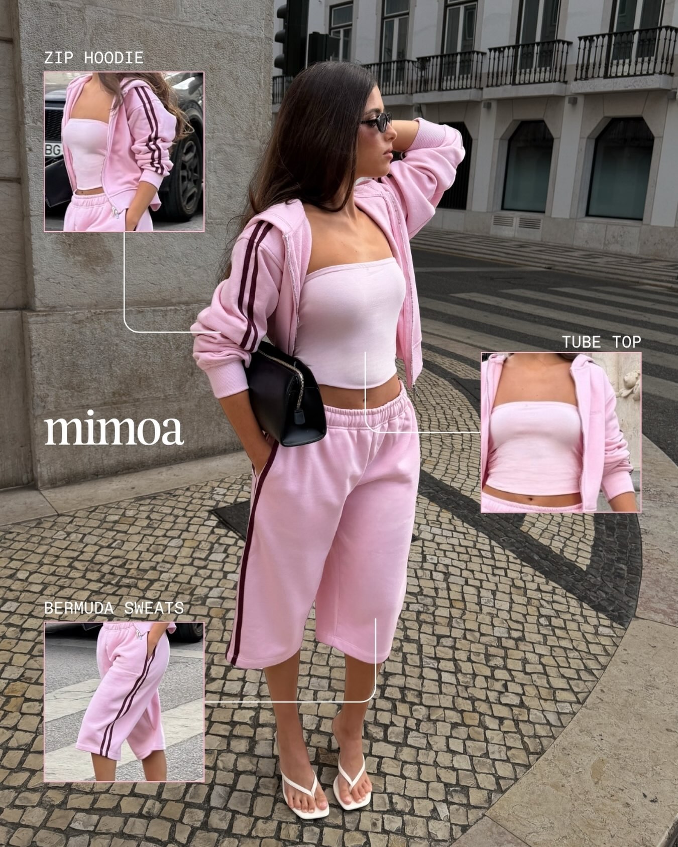 Dòng sản phẩm activewear tối giản, đa năng thuộc bộ sưu tập đầu tiên của Mimoa hướng đến người phụ nữ hiện đại.