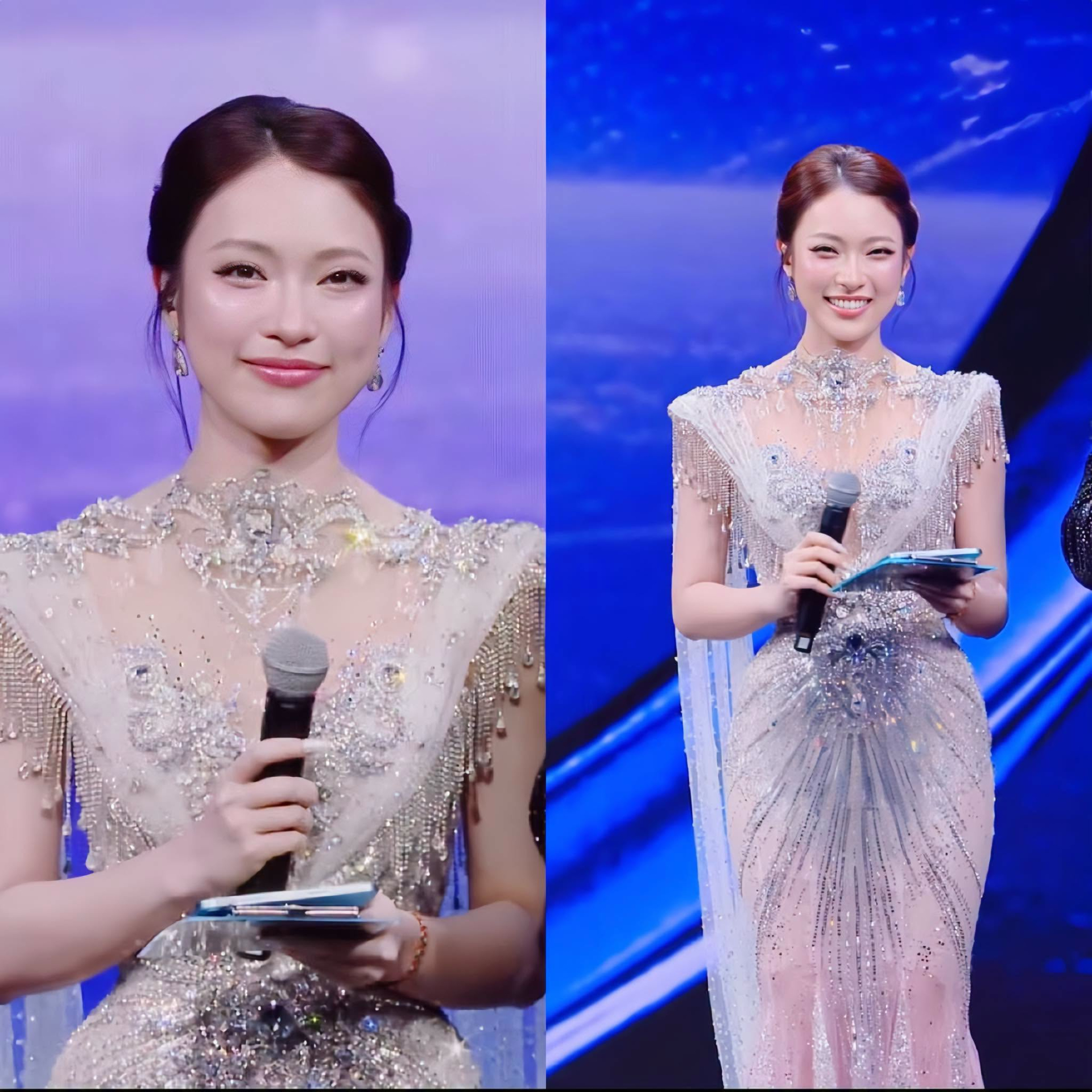 MC Khánh Vy gây sốt với diện mạo Beauty Queen trên sân khấu chung kết Miss Universe Vietnam 2026.