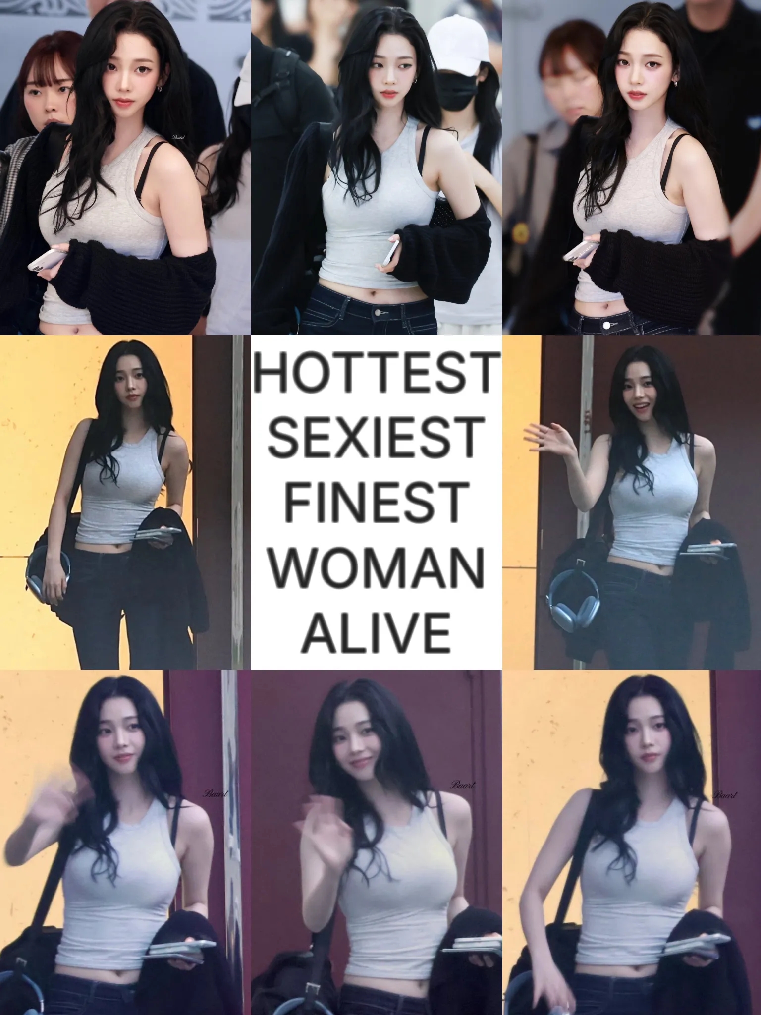 Không chỉ có visual vô thực, Karina còn sở hữu body cực kỳ nóng bỏng.