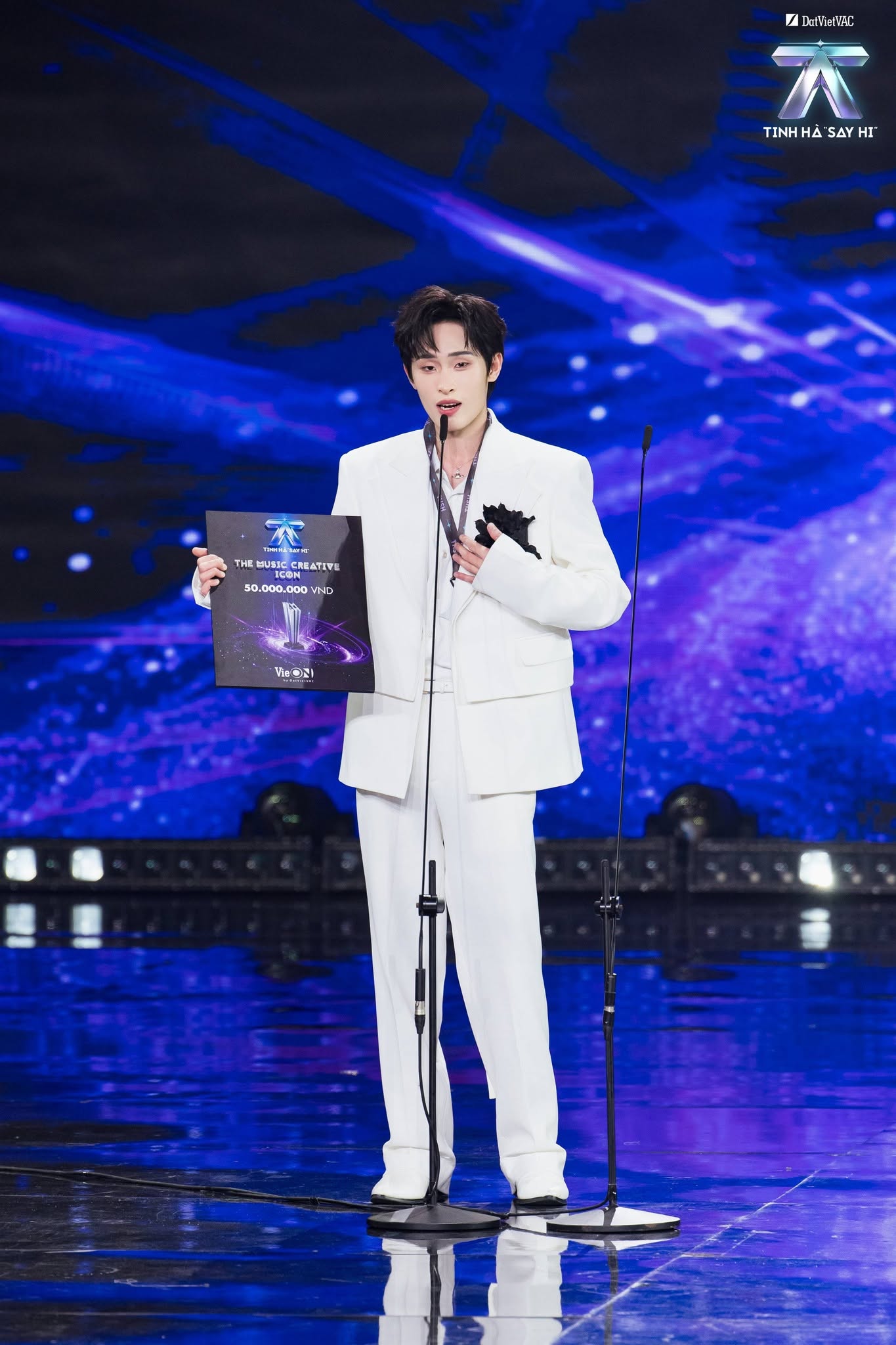 Wren Evans lọt được xướng tên ở hạng mục The Music Creative Icon (Anh Trai Sáng Tạo Âm Nhạc Ấn Tượng Nhất) tại Tinh Hà Say Hi
