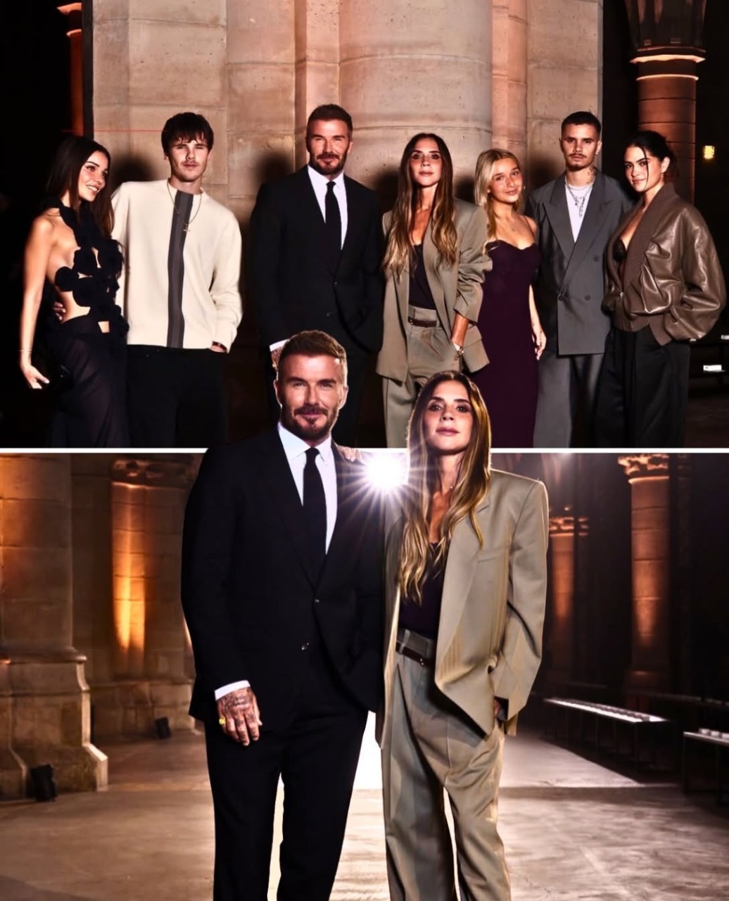 Chuyện lục đục nội bộ gia đình Beckham được bàn tán tiếp diễn ở Paris Fashion Week mùa này.