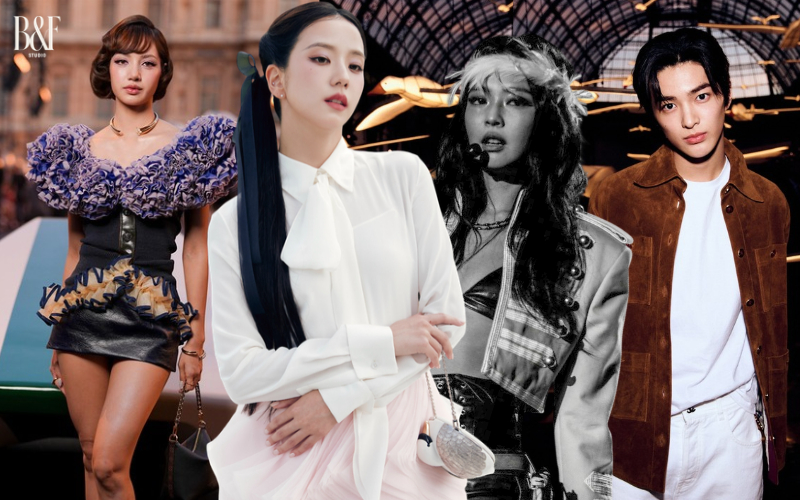 BLACKPINK hụt hơi trên bảng xếp hạng Paris Fashion Week: Gái xinh, trai trẻ được đà đi lên