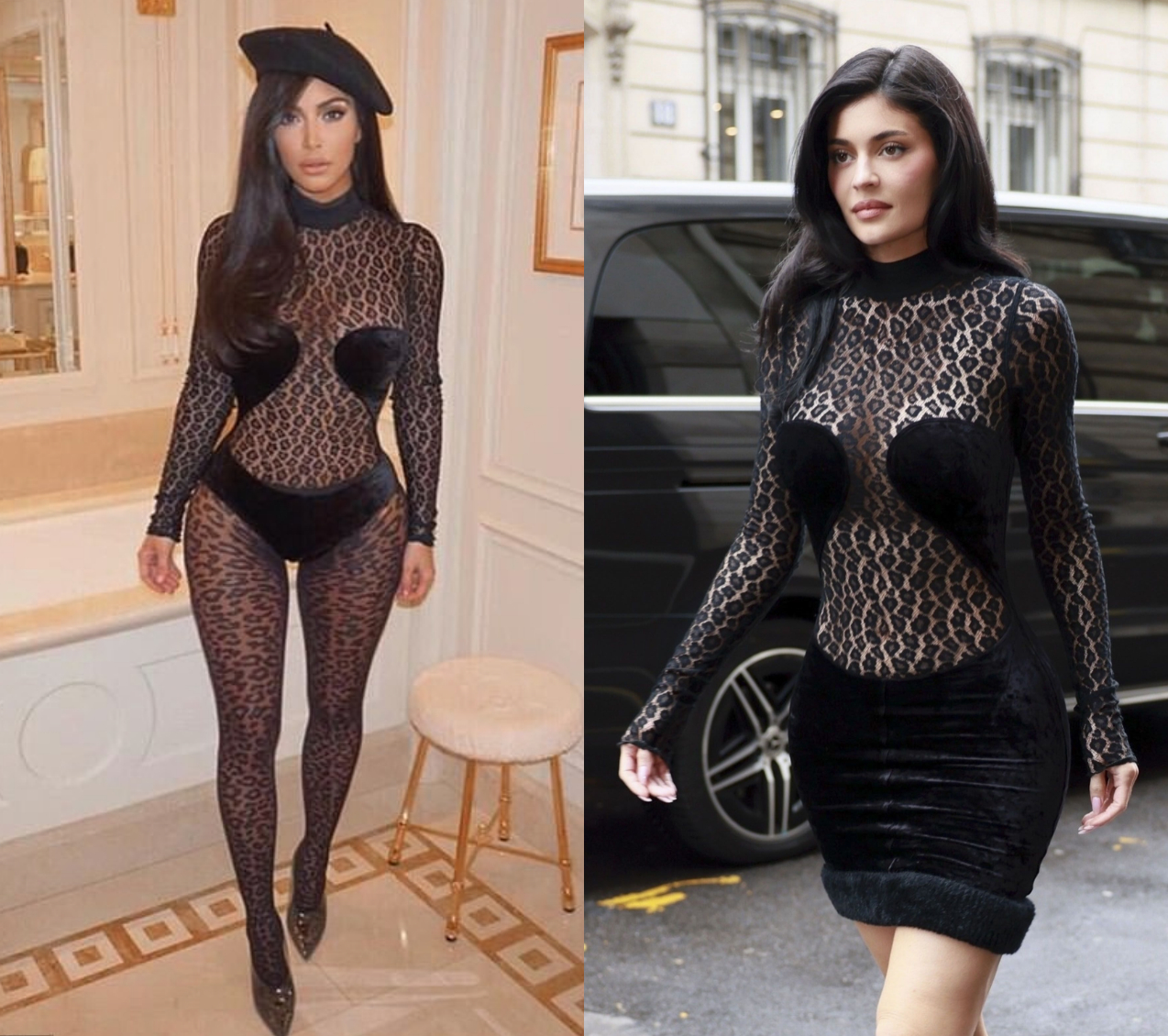 Phom dáng kinh điển của Alaïa từng được hai chị em Kim Kardashian (2019) và Kylie Jenner (2025) tích cực lăng xê trước đó.