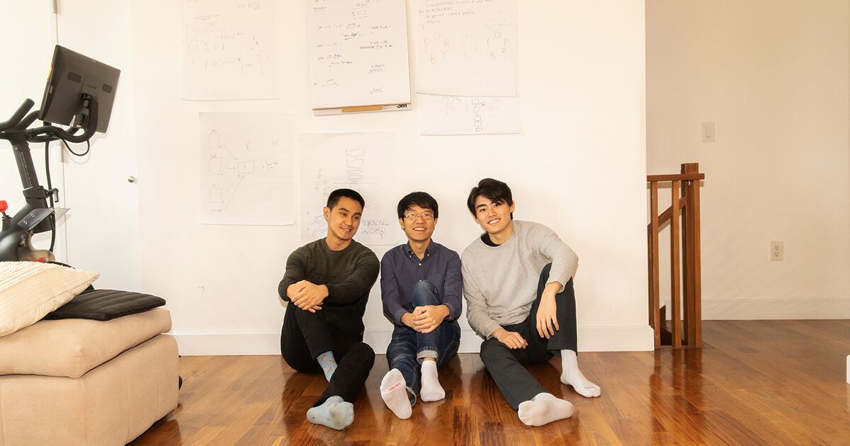 Steven Hao và 2 nhà đồng sáng lập Cognition