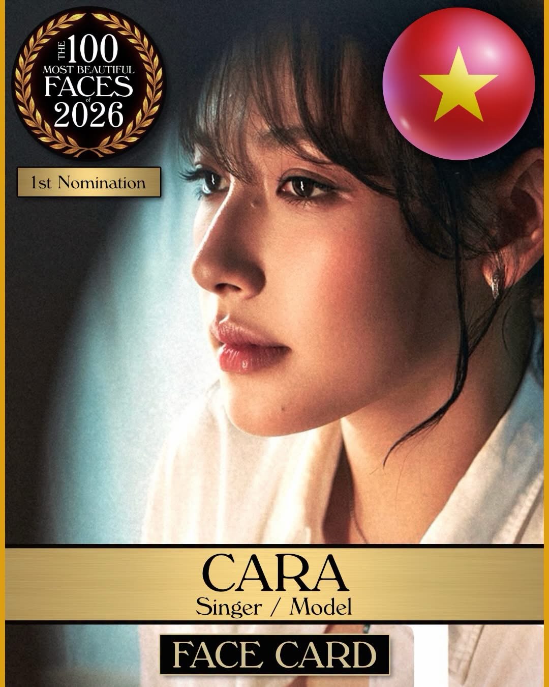 CARA là sao nữ tiếp theo của Vbiz lọt đề cử của TC Candler năm nay.