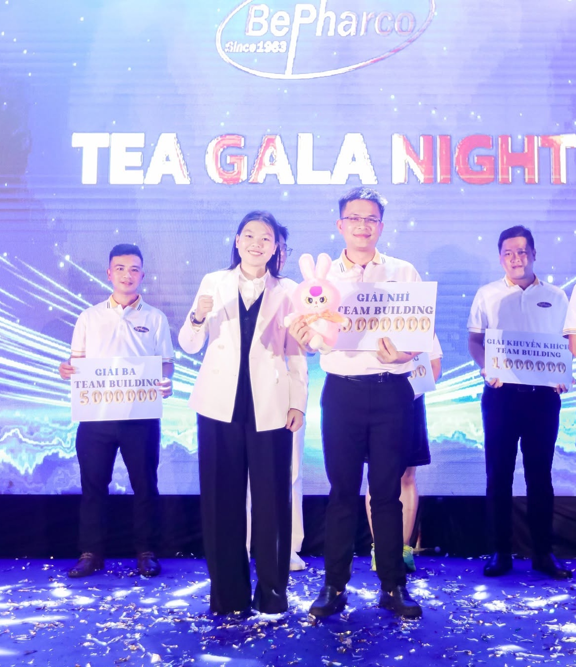 Trần Ngô Minh Anh tại một sự kiện của công ty vào tháng 8/2026 (Ảnh: Bepharco)