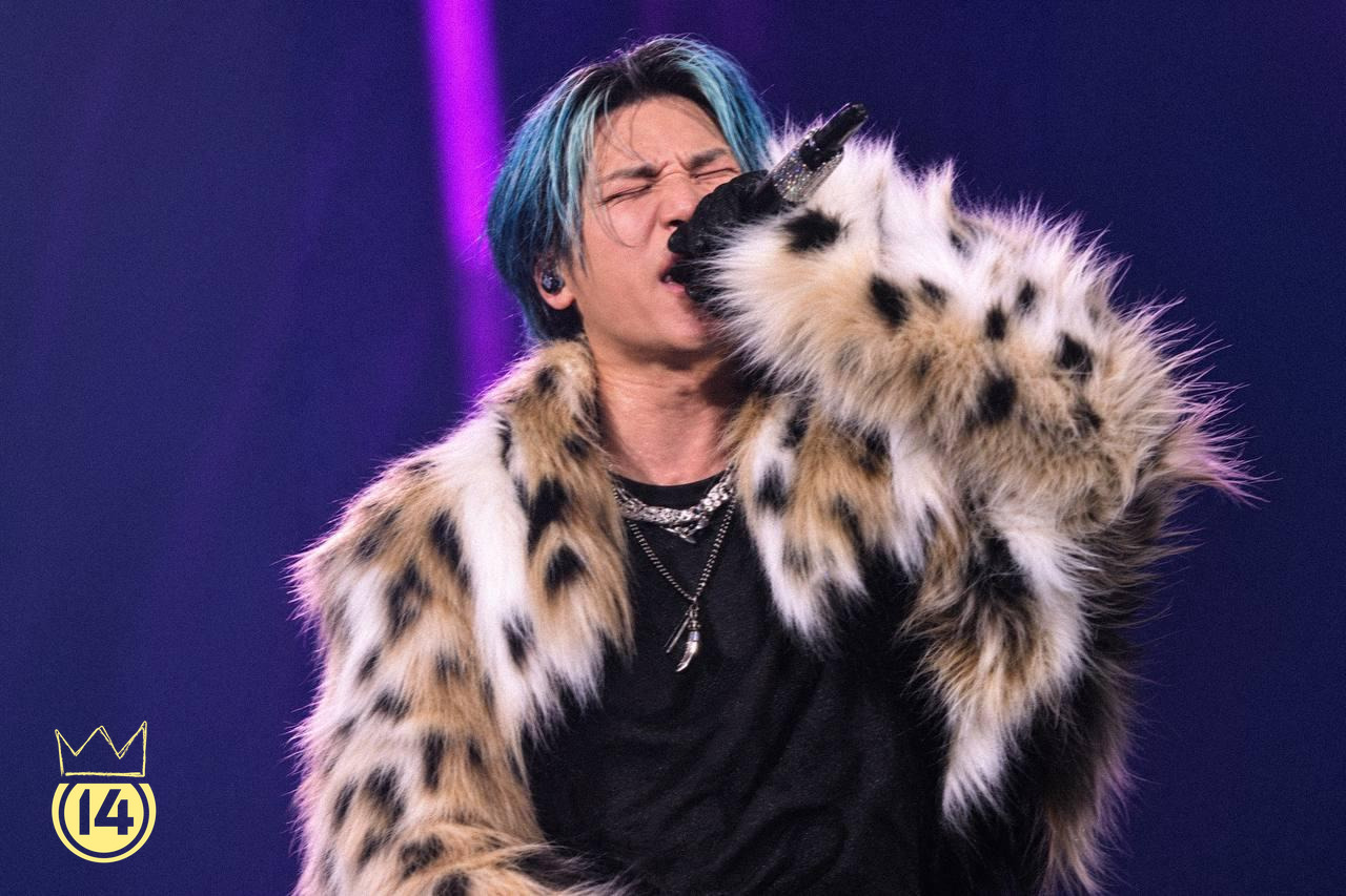 Xuyên suốt hai đêm diễn, Daesung được fan Việt chú ý nhờ nguồn năng lượng gần như không suy giảm