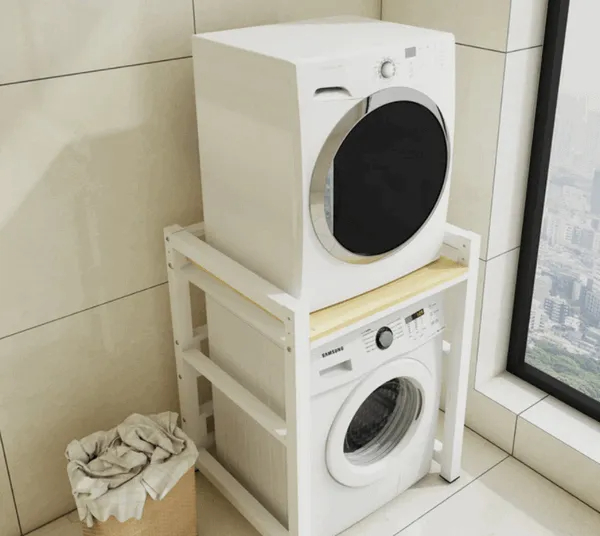 Tại sao nhiều gia đình thích đặt máy giặt và máy sấy chồng lên nhau? Hóa ra có nhiều lý do hơn bạn nghĩ